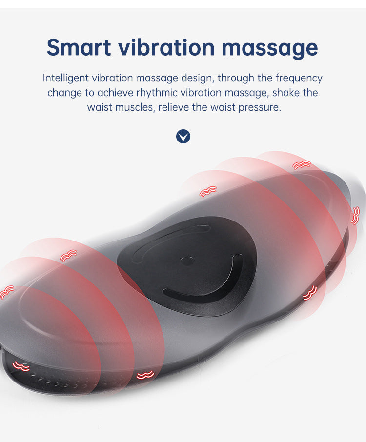 Waist Massager Compress Back Cervical Stretcher Massage Air Pressure Reduce Relief Pain